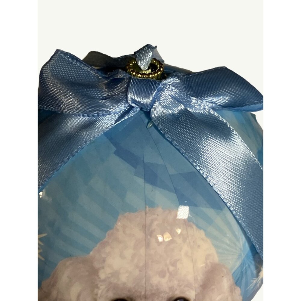 E S Imports Shatter Proof Ball Christmas Ornament  Poodle Dog - Picture 3 of 8